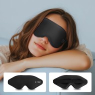 Маска за сън с 3D контур от Tech Protect - Черна
