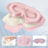 Маска за сън с 3D контур от Tech Protect - Baby Pink