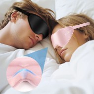 Маска за сън с 3D контур от Tech Protect - Baby Pink