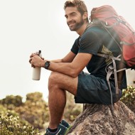 Силиконова каишка за Garmin Fenix 5s / 5s Plus / 6s / 6s Pro / 7s / 8 (43mm) от Tech-Protect Silicone - Оранжев