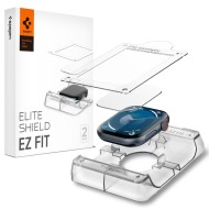 2 броя защитно фолио за дисплей на Apple Watch 10 (42mm) от Spigen Elite Shield EZ Fit - Прозрачни