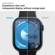 2 броя защитно фолио за дисплей на Apple Watch 10 (42mm) от Spigen Elite Shield EZ Fit - Прозрачни