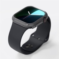 2 бр. тънки калъфи за Apple Watch Ultra 10 (42mm) от Ringke Slim 2-Pack - Прозрачен и Черен мат