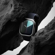 2 бр. тънки калъфи за Apple Watch Ultra 10 (42mm) от Ringke Slim 2-Pack - Прозрачен и Черен мат