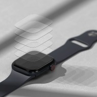 3 броя фолио за дисплей на Apple Watch 10 (42mm) от Ringke Dual Easy - Прозрачен