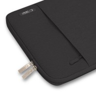 Калъф за лаптоп 13-14 инча от Tech-Protect Sleevy - Черен
