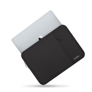 Калъф за лаптоп 13-14 инча от Tech-Protect Sleevy - Черен