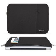 Калъф за лаптоп 13-14 инча от Tech-Protect Sleevy - Черен