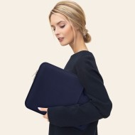 Калъф за лаптоп 13-14 инча от Tech-Protect Sleevy - Navy Blue