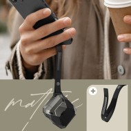 Удароустойчив калъф за Apple AirPods 4 от Supcase Matrix - Черен