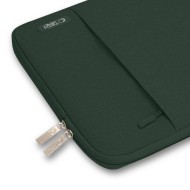 Калъф за лаптоп 15-16 инча от Tech-Protect Sleevy - Midnight Green