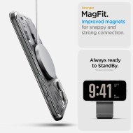 Удароустойчив кейс с MagSafe пръстен за iPhone 16 Pro от Spigen Ultra Hybrid Mag - Neo One