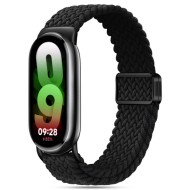 Найлонова каишка за Xiaomi Smart Band 8 / 9 / 10 / NFC от Tech-Protect Nylonmag - Черен