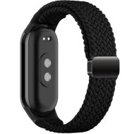 Найлонова каишка за Xiaomi Smart Band 8 / 9 / 10 / NFC от Tech-Protect Nylonmag - Черен