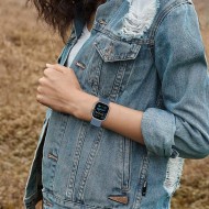 Найлонова каишка за Apple Watch 6/7/8/9/10/SE/Ultra 1-2 (44/45/46/49 mm) от Tech-Protect Nylon - Cream