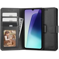 Кожен тефтер за Xiaomi Redmi 14C / Poco C75 от Tech-Protect Wallet - Черен