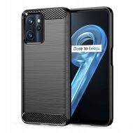 Удароустойчив кейс за Realme 9i / Oppo A96 от Tech-Protect TPUcarbon - черен