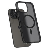 Удароустойчив, твърд кейс с MagSafe за iPhone 16 Pro от Spigen Ultra Hybrid T - Frost Black