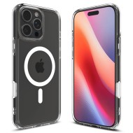Удароустойчив, твърд кейс с MagSafe за iPhone 16 Pro от Spigen Ultra Hybrid T - Бял