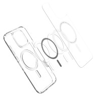 Удароустойчив, твърд кейс с MagSafe за iPhone 16 Pro от Spigen Ultra Hybrid T - Бял