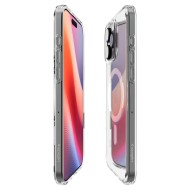Удароустойчив, твърд кейс с MagSafe за iPhone 16 Pro от Spigen Ultra Hybrid T - Бял