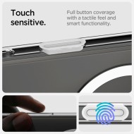 Удароустойчив, твърд кейс с MagSafe за iPhone 16 Pro от Spigen Ultra Hybrid T - Бял