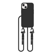 Кейс с ремък и MagSafe за iPhone 13 от Tech-Protect Magnecklace - Черен