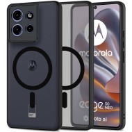 Твърд кейс с MagSafe пръстен за Motorola Edge 50 Neo от Tech-Protect MagMat - Черен мат