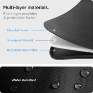 Калъф за 13-14 инчов лаптоп от Spigen Basic Pouch - Черен