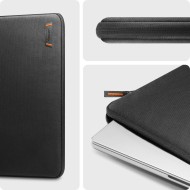 Калъф за 13-14 инчов лаптоп от Spigen Basic Pouch - Черен