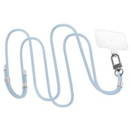 Универсален комплект връзки за смартфон от Spigen Strap Set Crossbody & Wrist - Mute Blue