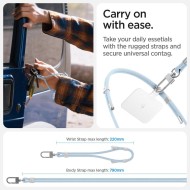 Универсален комплект връзки за смартфон от Spigen Strap Set Crossbody & Wrist - Mute Blue