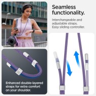 Универсален комплект връзки за смартфон от Spigen Strap Set Crossbody & Wrist - Deep Purple
