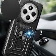 Удароустойчив калъф за Xiaomi Redmi 14C / Poco C75 от Tech-Protect CamShield Pro - Черен