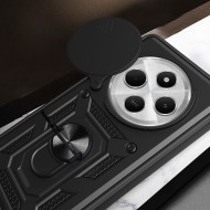 Удароустойчив калъф за Xiaomi Redmi 14C / Poco C75 от Tech-Protect CamShield Pro - Черен