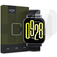 2 броя стъклени протектори FULL GLUE за Xiaomi Redmi Watch 5 Active от Hofi Glass Pro+ 2-Pack - Прозрачни