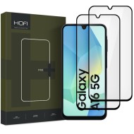 2 х Стъклен протектор FULL GLUE за Samsung Galaxy A16 4G / 5G от Hofi Glass Pro+ - Черен