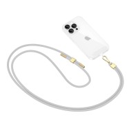 TECH-PROTECT C2S ROPE CROSSBODY STRAP CRAYON GREY/GOLD