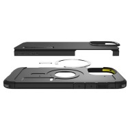 Удароустойчив кейс с MagSafe за iPhone 16 Pro от Spigen Tough Armor T Mag - Black