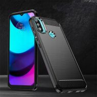 Удароустойчив кейс за Motorola Moto E20 / E30 / E40 от Tech-Protect TPUcarbon - черен