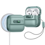 Удароустойчив калъф с MagSafe за Apple AirPods 4 от ESR Pulse Halolock - Зелен
