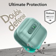 Удароустойчив калъф с MagSafe за Apple AirPods 4 от ESR Pulse Halolock - Зелен