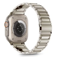 Стоманена верижка за Apple Watch 6/7/8/9/10/SE/Ultra 1-2 (44/45/46/49 mm) от Tech-Protect Stainless Classic - Titanium