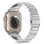 Стоманена верижка за Apple Watch 6/7/8/9/10/SE/Ultra 1-2 (44/45/46/49 mm) от Tech-Protect Stainless Classic - Сребриста