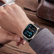 Стоманена верижка за Apple Watch 6/7/8/9/10/SE/Ultra 1-2 (44/45/46/49 mm) от Tech-Protect Stainless Classic - Сребриста