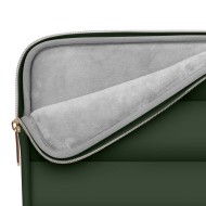 Калъф тип джоб за лаптоп 15"-16" инча от Tech-Protect Puffy - Army Green