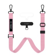 Универсален ремък за смартфон от Tech Protect C65 Crossbody - Baby Pink