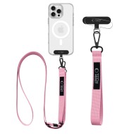 Универсален ремък за смартфон от Tech Protect C65 Crossbody - Baby Pink