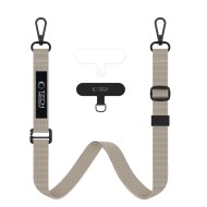 Универсален ремък за смартфон от Tech Protect C65 Crossbody - Cosmic Latte
