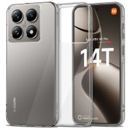 Твърд кейс за Xiaomi 14T от Tech-Protect FlexAir Hybrid - Прозрачен